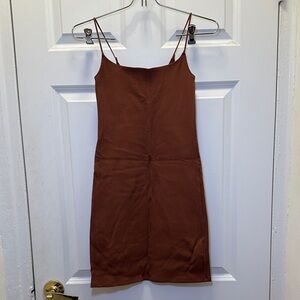 Abercrombie & Fitch Brown Mini Dress